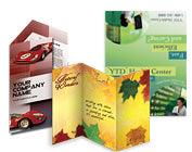 Brochure 3 Fold 80 Lbs Gloss - Full Quality Print